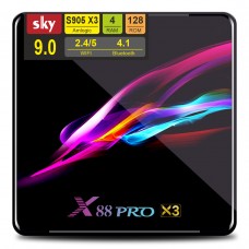 Android Smart TV приставка SKY (X88 PRO X3) 4/128 GB