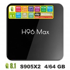 Android TV приставка SKY (H96 max X2) 4/64 GB