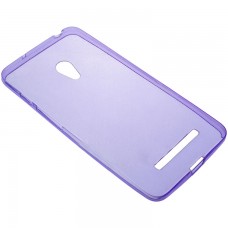 Чехол силиконовый цветной ASUS ZenFone 5 фиолетовый