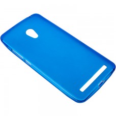 Чехол силиконовый цветной ASUS ZenFone 6 синий