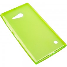 Чехол силиконовый цветной Nokia Lumia 730 зеленый