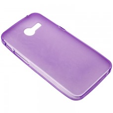 Чехол силиконовый цветной ASUS ZenFone 4 фиолетовый