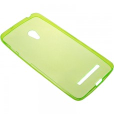 Чехол силиконовый цветной ASUS ZenFone 5 зеленый