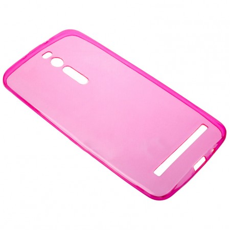 Чехол силиконовый цветной ASUS ZenFone 2 5.5″ розовый