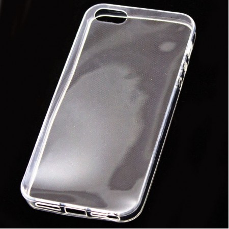 Чехол силиконовый Slim Apple iPhone 5 прозрачный