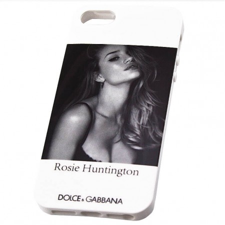 Чехол силиконовый+пленка Apple iPhone 5 Rosie Huntington