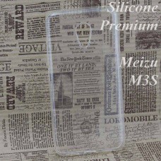 Чехол силиконовый Premium Meizu M3, M3s, M3 Mini прозрачный