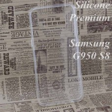 Чехол силиконовый Premium Samsung S8 G950 прозрачный