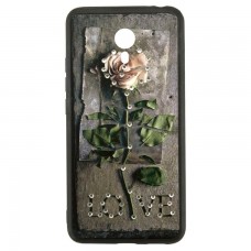Чехол накладка Flower Case Meizu M3 Note Love Rose
