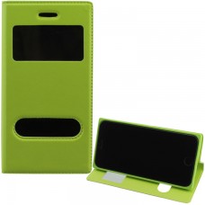 Чехол-книжка Flip Cover с окном Apple iPhone 5 зеленый