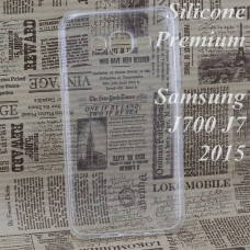 Чехол силиконовый Premium Samsung J7 2015 J700, J7 Neo J701 прозрачный
