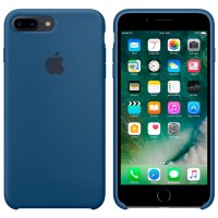 Чехол Silicone Case Apple iPhone 7 Plus, 8 Plus темно-синий 36
