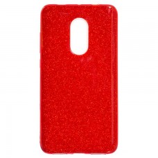 Чехол силиконовый Shine Xiaomi Redmi Note 4x красный