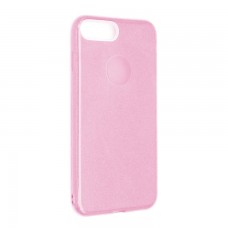 Чехол силиконовый Shine Apple iPhone 7, 8 розовый