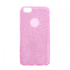 Чехол силиконовый Shine Apple iPhone 6, 6S розовый