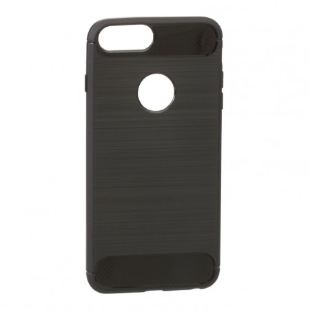 Чехол силиконовый Polished Carbon Apple iPhone 6 Plus, 6S Plus черный