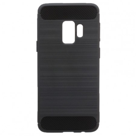 Чехол силиконовый Polished Carbon Samsung S9 G960 черный