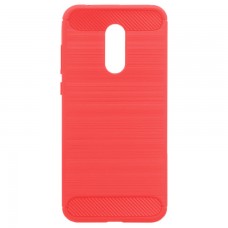 Чехол силиконовый Polished Carbon Xiaomi Redmi 5 красный