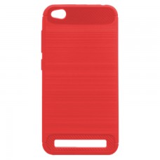 Чехол силиконовый Polished Carbon Xiaomi Redmi 5A красный