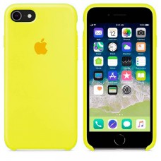 Чехол Silicone Case Apple iPhone 7, 8 лимонный 41