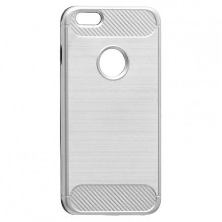 Чехол-накладка Motomo X6 Apple iPhone 6 Plus, 6S Plus серебристый