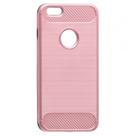 Чехол-накладка Motomo X6 Apple iPhone 6 Plus, 6S Plus розово-золотистый