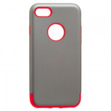 Чехол-накладка Motomo X1 Apple iPhone 7, 8 серо-красный