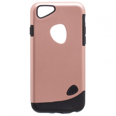 Чехол-накладка Motomo X4 Apple iPhone 6, 6S розово-золотистый