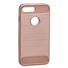 Чехол-накладка Motomo X6 Apple iPhone 7 Plus, 8 Plus розово-золотистый