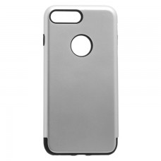 Чехол-накладка Motomo X1 Apple iPhone 7 Plus, 8 Plus серебристый