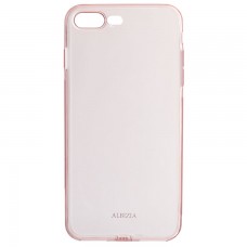 Чехол силиконовый Albizia с Заглушкой Apple iPhone 7 Plus, 8 Plus розовый
