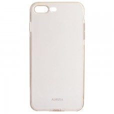 Чехол силиконовый Albizia с Заглушкой Apple iPhone 7 Plus, 8 Plus золотистый