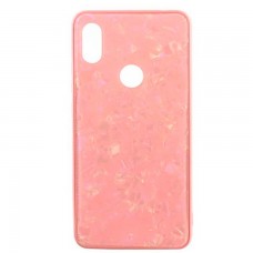 Чехол накладка Glass Case Мрамор Xiaomi Redmi 6Pro, A2 Lite розовый