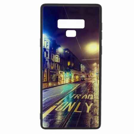 Чехол накладка Glass Case New Samsung Note 9 N960 дорога