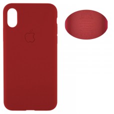 Чехол Silicone Cover Apple iPhone X , iPhone XS 5.8 красный