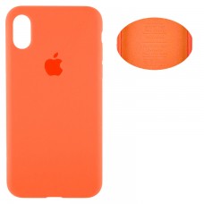 Чехол Silicone Cover Apple iPhone X , iPhone XS 5.8 оранжевый