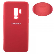 Чехол Silicone Cover Samsung S9 Plus G965 красный