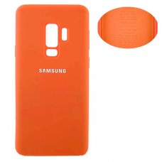 Чехол Silicone Cover Samsung S9 Plus G965 оранжевый