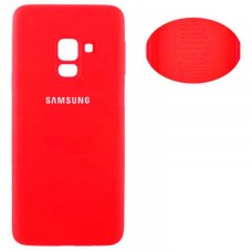 Чехол Silicone Cover Samsung J6 2018 J600 красный