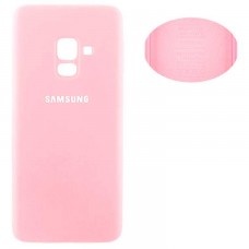 Чехол Silicone Cover Samsung J6 2018 J600 розовый