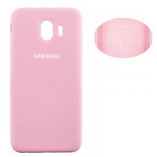 Чехол Silicone Cover Samsung J4 2018 J400 розовый