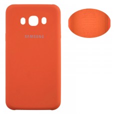 Чехол Silicone Cover Samsung J5 2016 J510 оранжевый