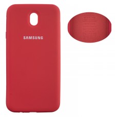 Чехол Silicone Cover Samsung J5 2017 J530 красный