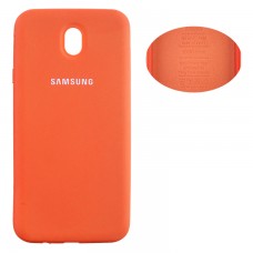 Чехол Silicone Cover Samsung J5 2017 J530 оранжевый
