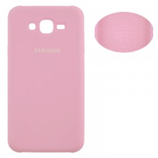 Чехол Silicone Cover Samsung J7 2015 J700, J7 Neo J701 розовый