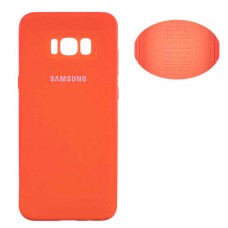 Чехол Silicone Cover Samsung S8 Plus G955 оранжевый