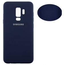 Чехол Silicone Cover Samsung S9 Plus G965 синий