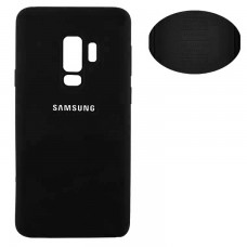 Чехол Silicone Cover Samsung S9 Plus G965 черный