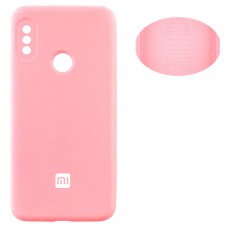 Чехол Silicone Cover Xiaomi Redmi 6 Pro, Mi A2 Lite розовый