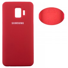 Чехол Silicone Cover Samsung J2 Core 2018 J260 красный